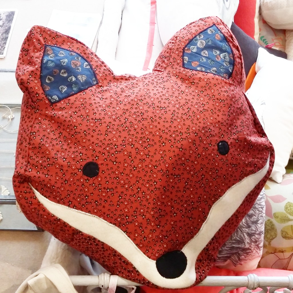 coussin renard