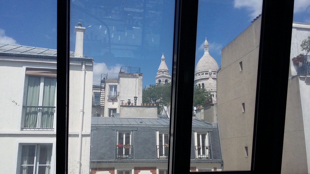 Vue sur le Sacré Coeur 