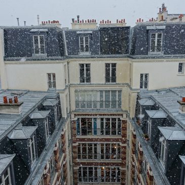 Mise en peinture d’un appartement parisien